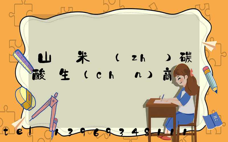 山東納米輕質(zhì)碳酸鈣生產(chǎn)商