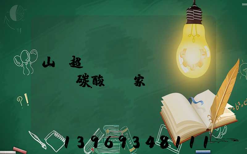 山東超細(xì)輕質(zhì)碳酸鈣廠家