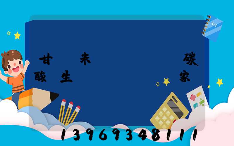 甘肅納米輕質(zhì)碳酸鈣生產(chǎn)廠家
